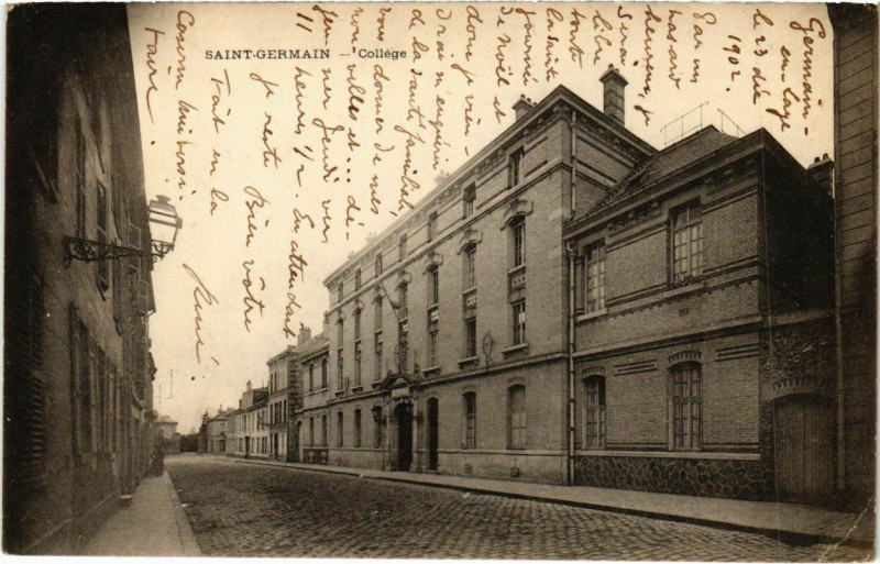Carte postale ancienne Saint-Germain - College