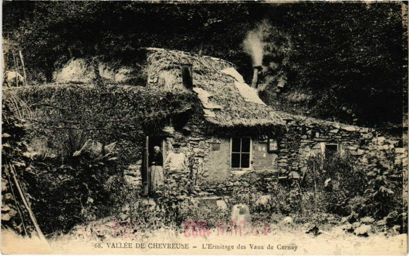 Carte postale ancienne Vallée de Chevreuse - L'Ermitage des Vaux de Cernay à Chevreuse