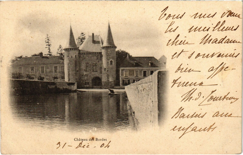 Carte postale ancienne Chateau des Bordes