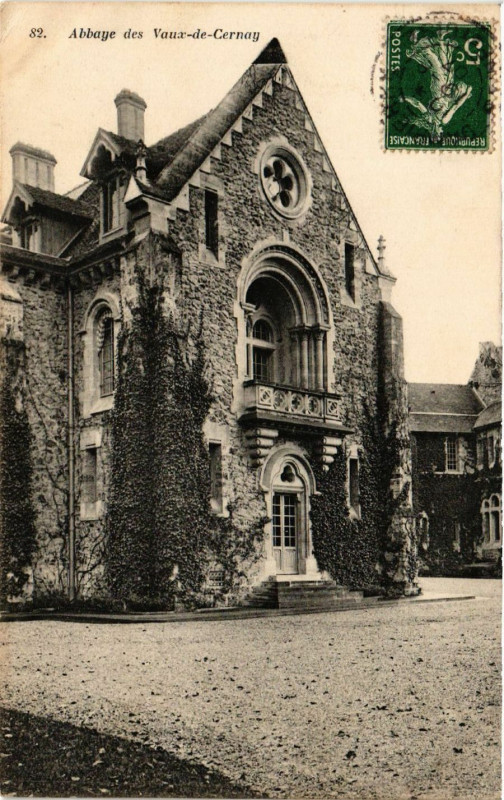 Carte postale ancienne Abbaye des Vaux-de-Cernay