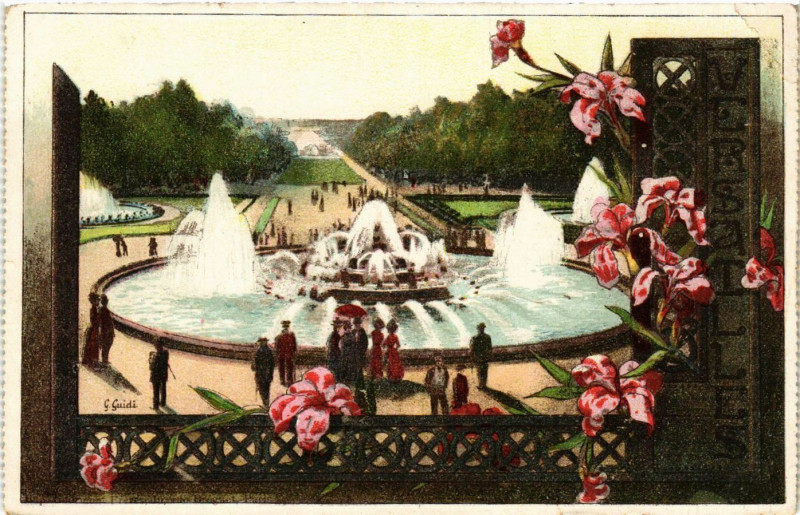 Carte postale ancienne Versailles à Versailles