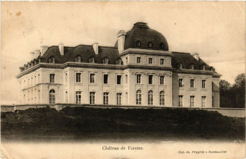 Carte postale ancienne Chateau de Voisins