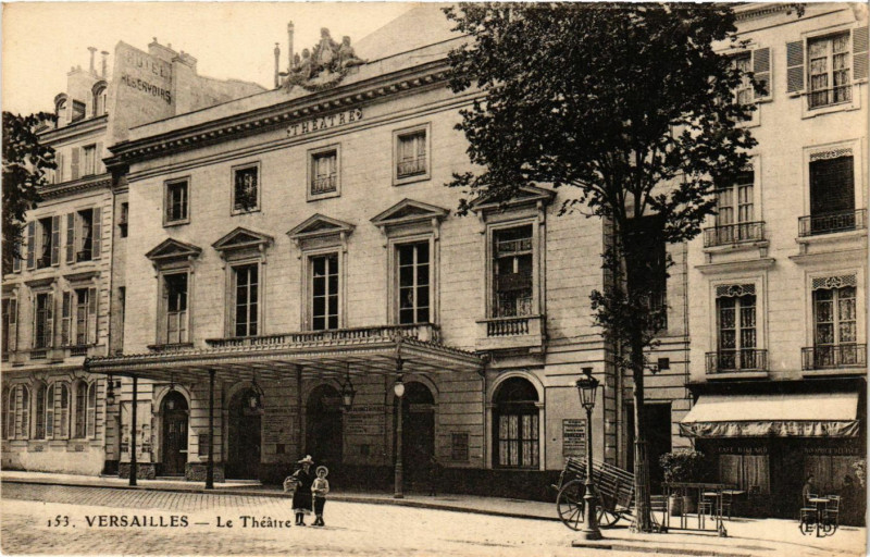 Carte postale ancienne Versailles - Le Theatre à Versailles
