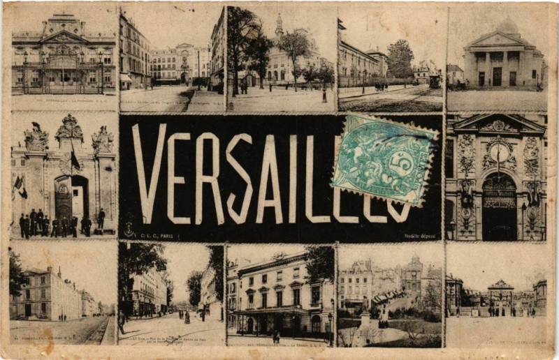Carte postale ancienne Versailles à Versailles