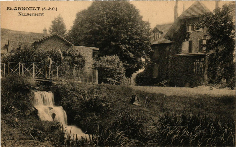 Carte postale ancienne Saint-Arnoult - Nuisement