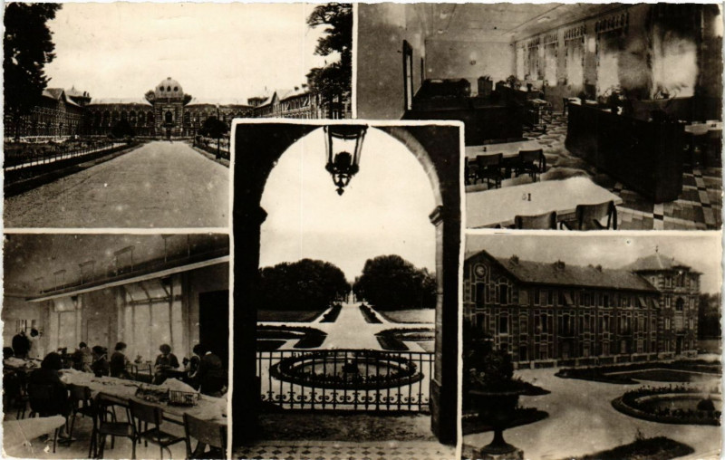 Carte postale ancienne Etablissement National des Convalescentes du Veslnet ( à Ablis