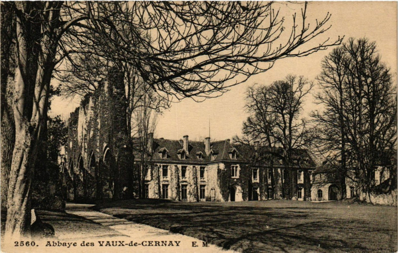Carte postale ancienne Abbaye des Vaux-de-Cernay