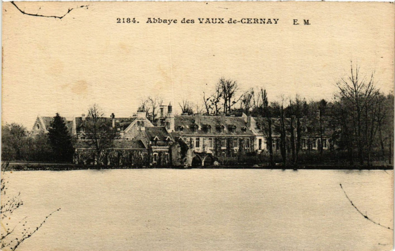 Carte postale ancienne Abbaye des Vaux-de-Cernay