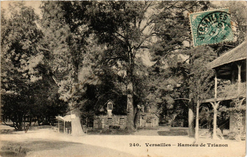 Carte postale ancienne Versailles - Hameau de Trianon à Versailles