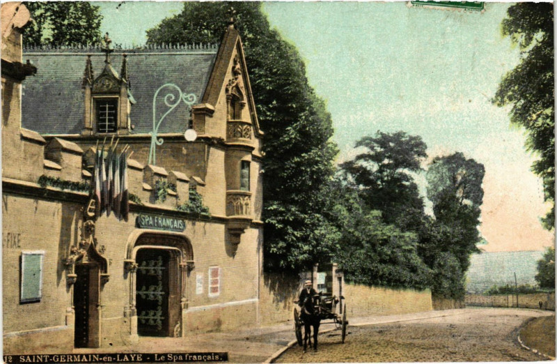 Carte postale ancienne Saint-Germain-en-Laye - Le Spafrancais à Saint-Germain-en-Laye
