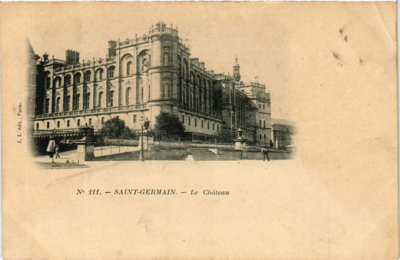 Carte postale ancienne Saint-Germain - Le Chateau