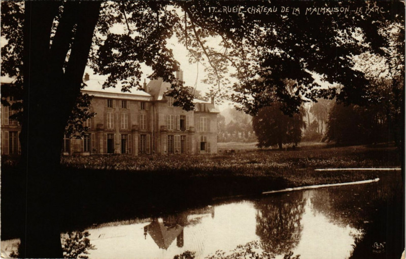 Carte postale ancienne Rueil Chateau de la Malmaison