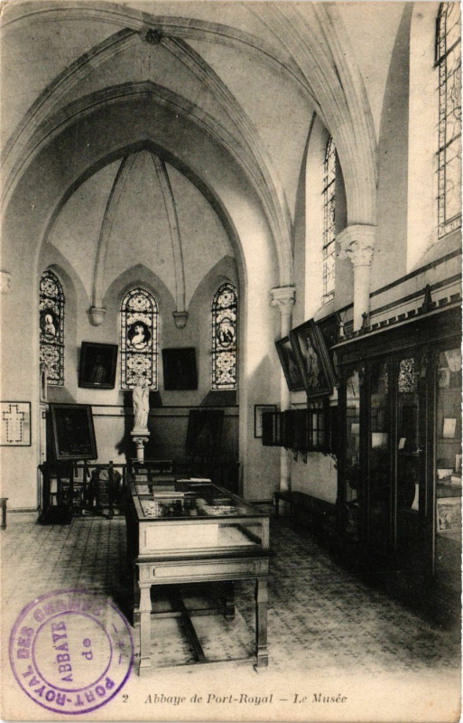 Carte postale ancienne Abbaye de Port-Royal - Le Musée