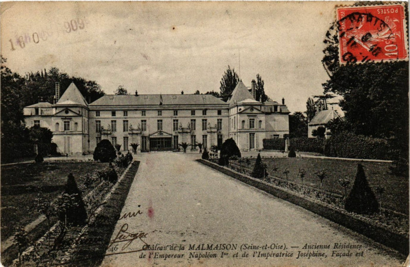 Carte postale ancienne Chateau de la Malmaison (Sein-et-Oise) - Ancienne Residence