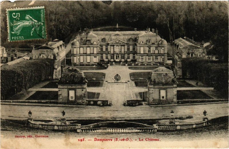 Carte postale ancienne Dampierre - Le Chateau