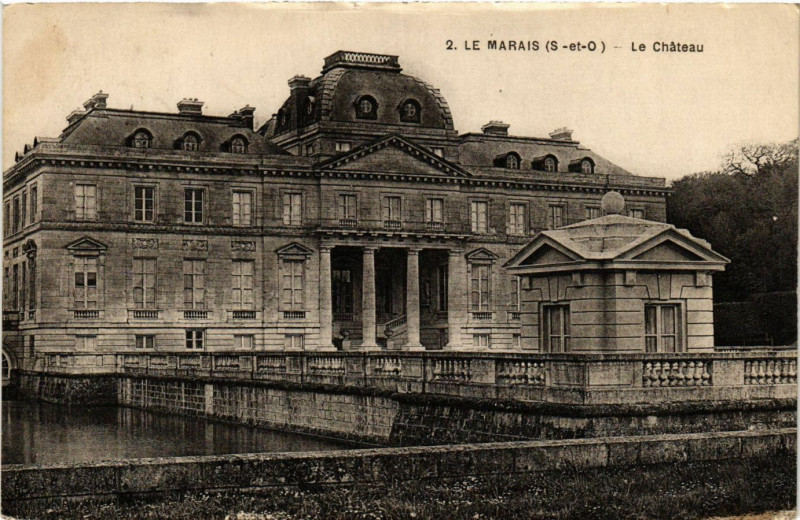Carte postale ancienne Le Marais - Le Chateau