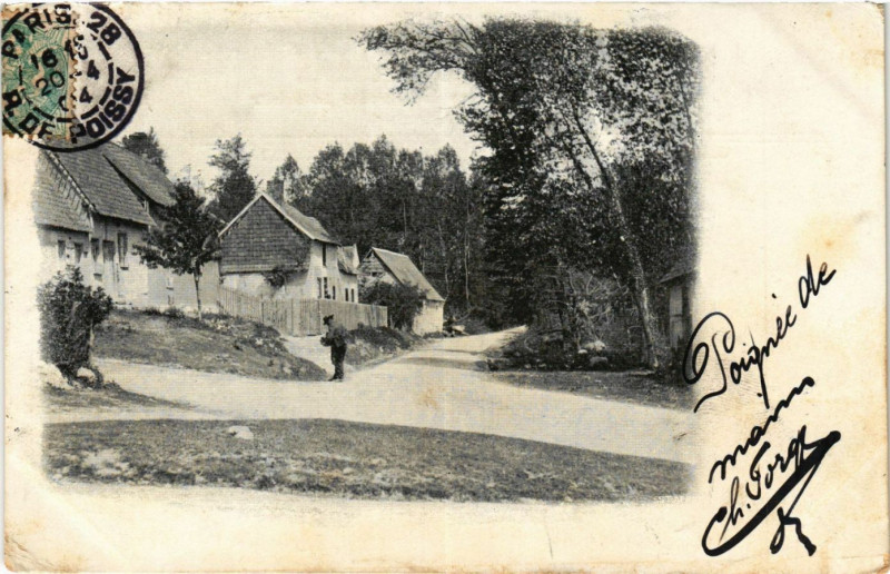 Carte postale ancienne Poiqnée de mains