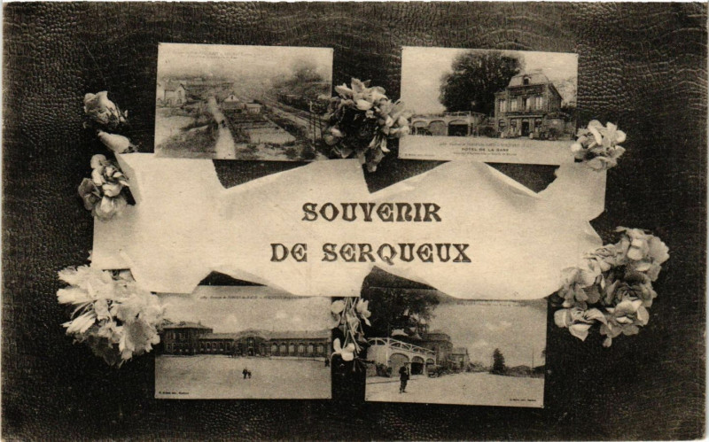Carte postale ancienne Souvenir de Serqueux