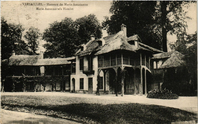 Carte postale ancienne Versailles - Hameau de Marie-ANTOINEtte à Versailles