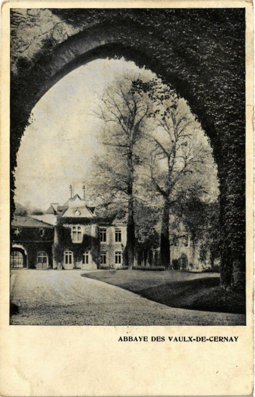 Carte postale ancienne Abbaye des Vaulx-de-Cernay