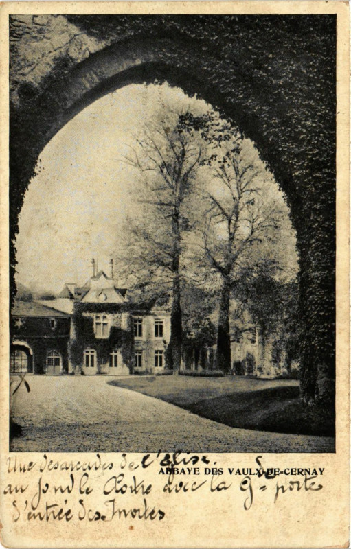 Carte postale ancienne Abbaye des Vaulx-de-Cernay