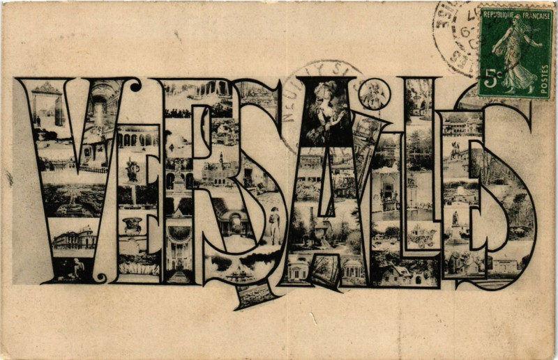 Carte postale ancienne Versailles à Versailles