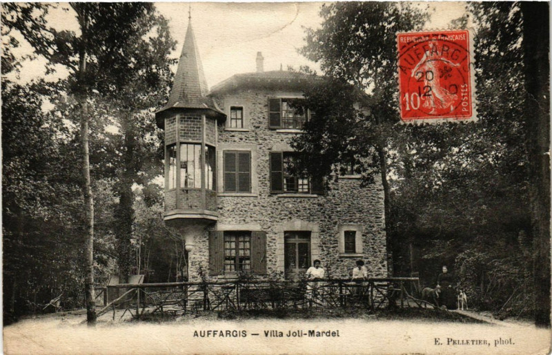 Carte postale ancienne Auffargis - Villa Joli-Mardei à Auffargis