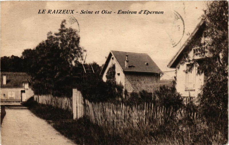 Carte postale ancienne Le Raizeux - Env. d'Epernon à Raizeux