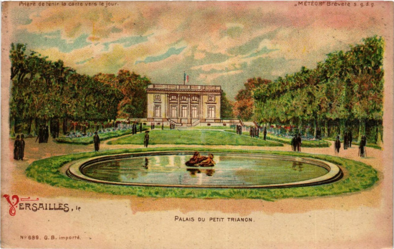 Carte postale ancienne Versailles le Palais du Petit Trianon à Versailles