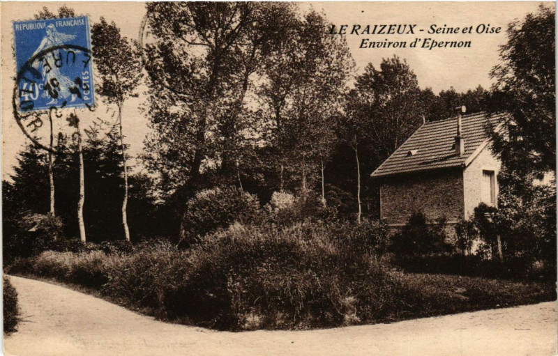 Carte postale ancienne Le Raizeux - Env. d'Epernon à Raizeux