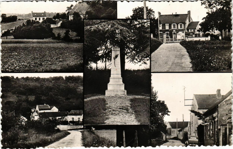 Carte postale ancienne Perdreauville S & O à Perdreauville