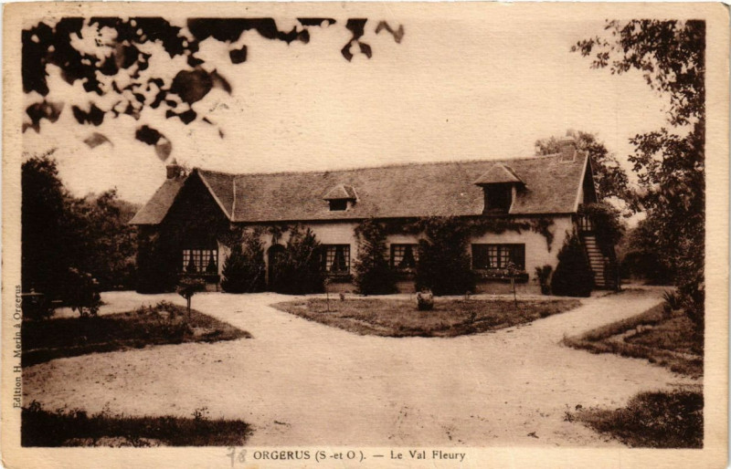 Carte postale ancienne Orgerus - Le Val Fleury à Orgerus