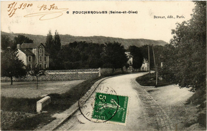 Carte postale ancienne Foucherolles