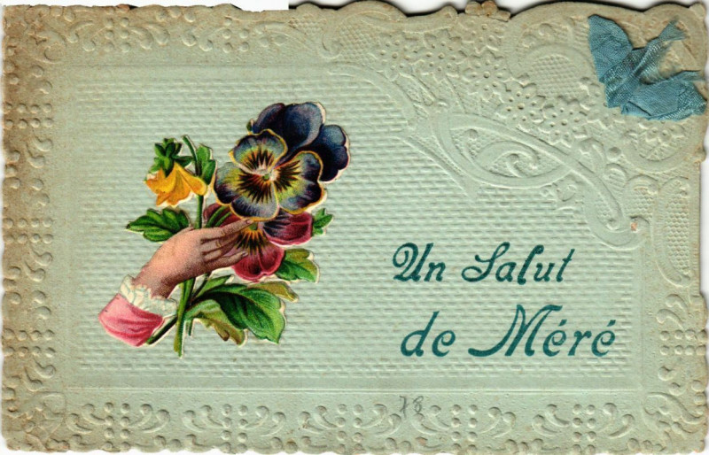 Carte postale ancienne Un Salut de Mere à Méré