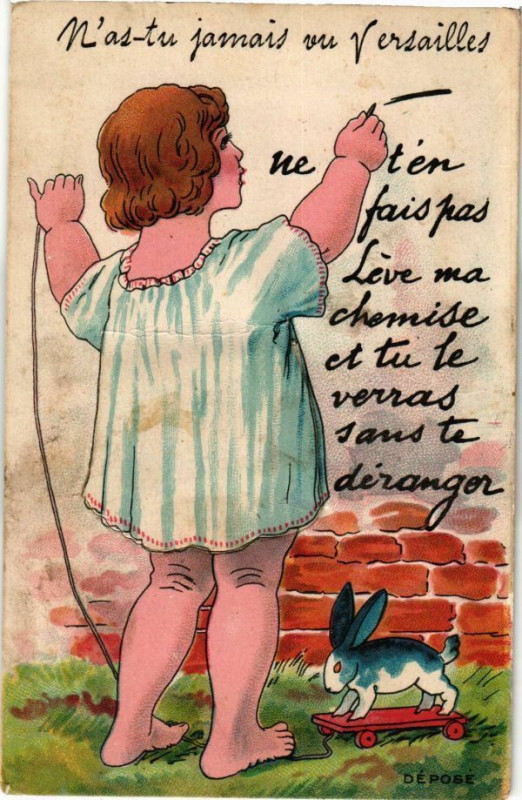 Carte postale ancienne Versailles à Versailles