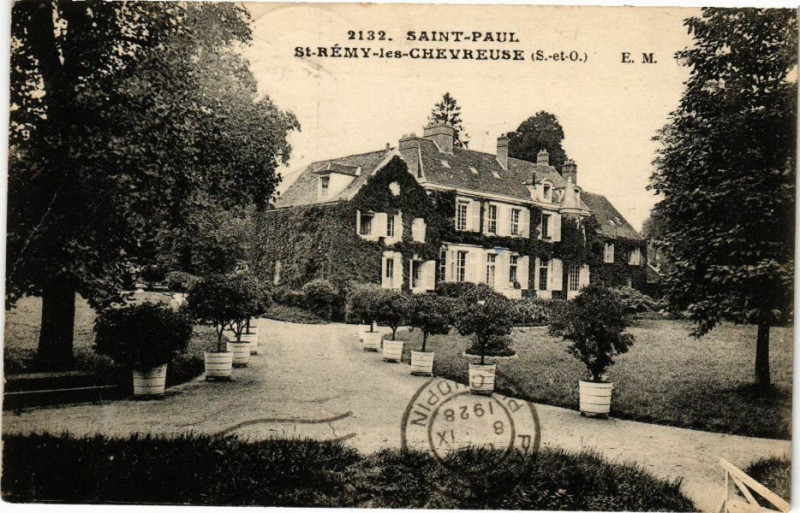 Carte postale ancienne St-Paul - St-Remy-les-Chevreuse à Chevreuse