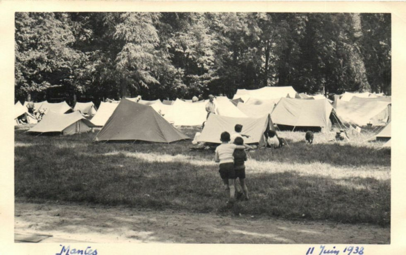 Carte postale ancienne Mantes