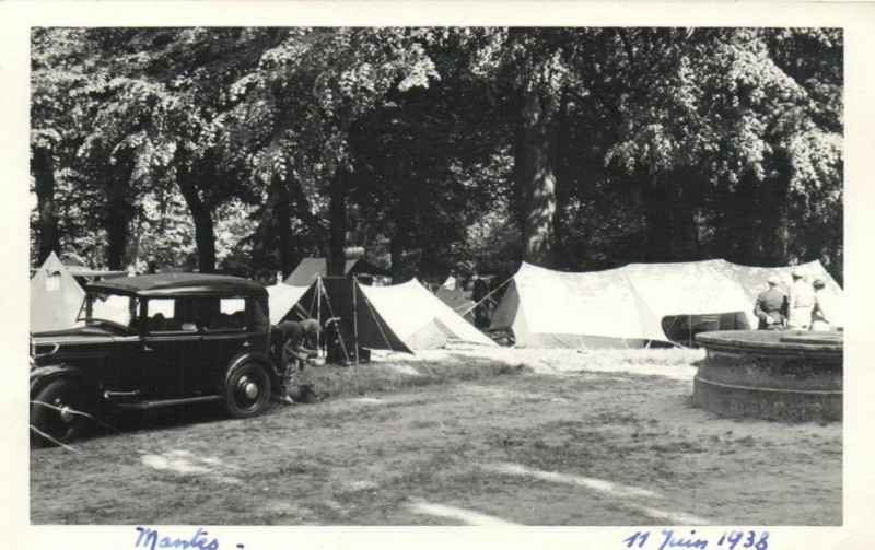 Carte postale ancienne Mantes