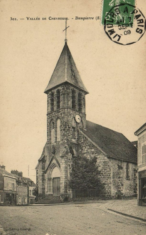 Carte postale ancienne Vallée de Chevreuse-Dampierre à Chevreuse