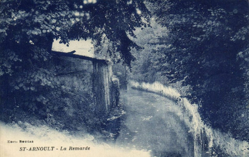 Carte postale ancienne Saint-Arnoult-La Remarde