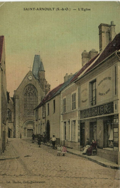 Carte postale ancienne Saint-Arnoult-L'Eglise