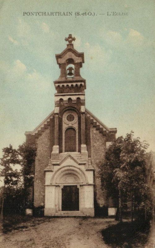 Carte postale ancienne Pontchartrain-L'Eglise