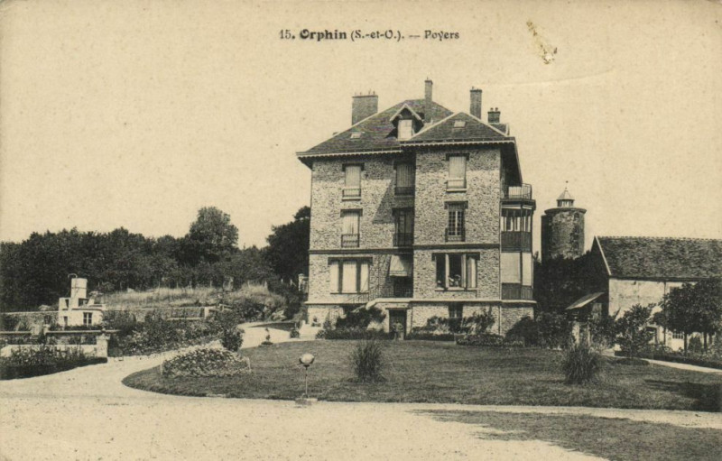 Carte postale ancienne Orphin-Poyers à Orphin
