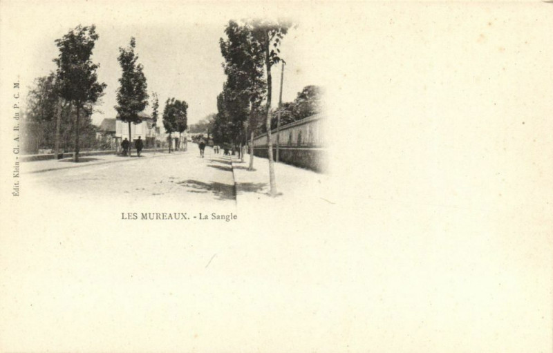 Carte postale ancienne Les Mureaux-La Sangle aux Mureaux