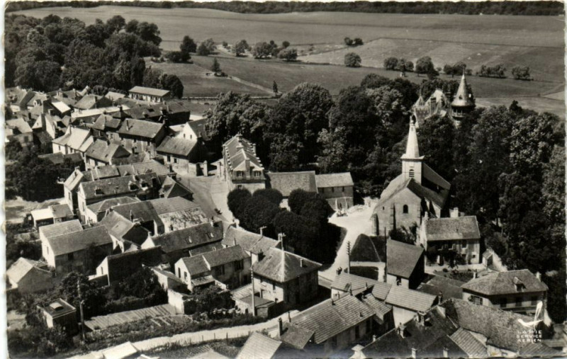 Carte postale ancienne Fourqueux-Vue générale
