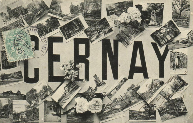 Carte postale ancienne Cernay