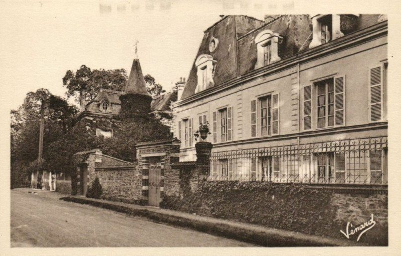 Carte postale ancienne Andresy-Avenue d'Eylau à Andrésy