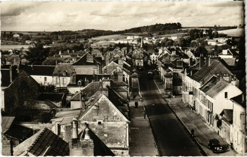 Carte postale ancienne Magny-en-Vexin - Vue générale à Magny-en-Vexin