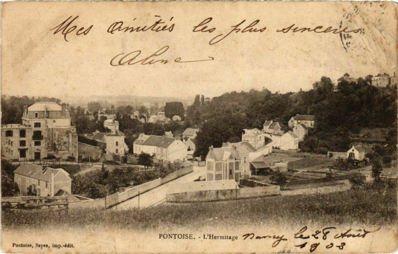 Carte postale ancienne Pontoise - L'Hermitage à Pontoise