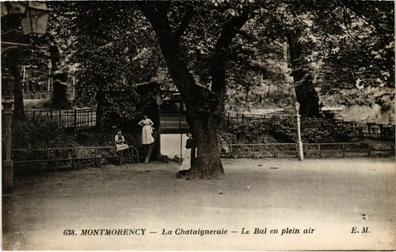 Carte postale ancienne Montmorency - La Chataigneraie à Montmorency